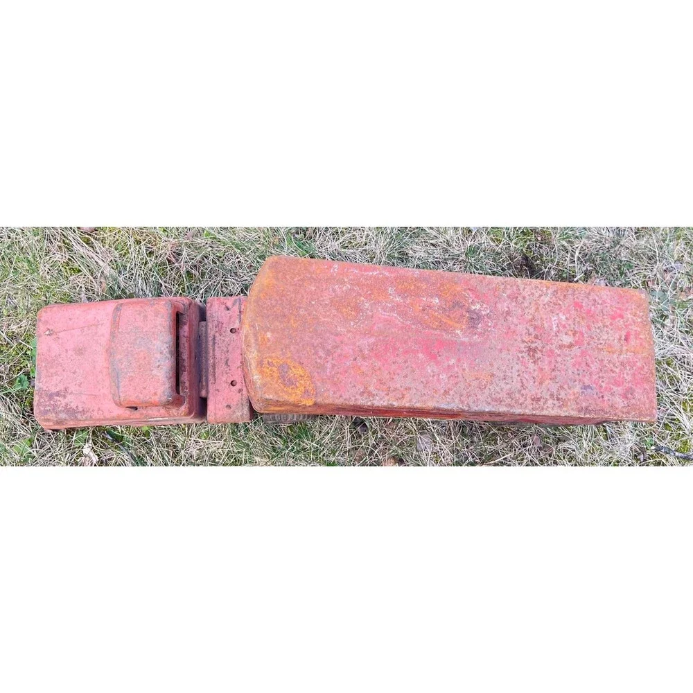 Vintage Structo Pressed Steel Semi Truck & Livestock Trailer 1950s Rustic Farm